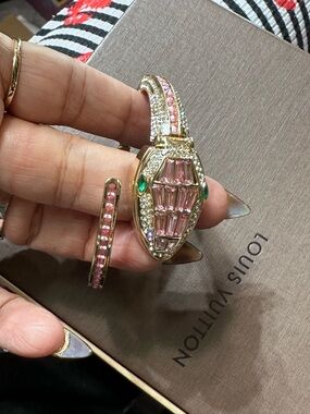 Gold snake watch 💞